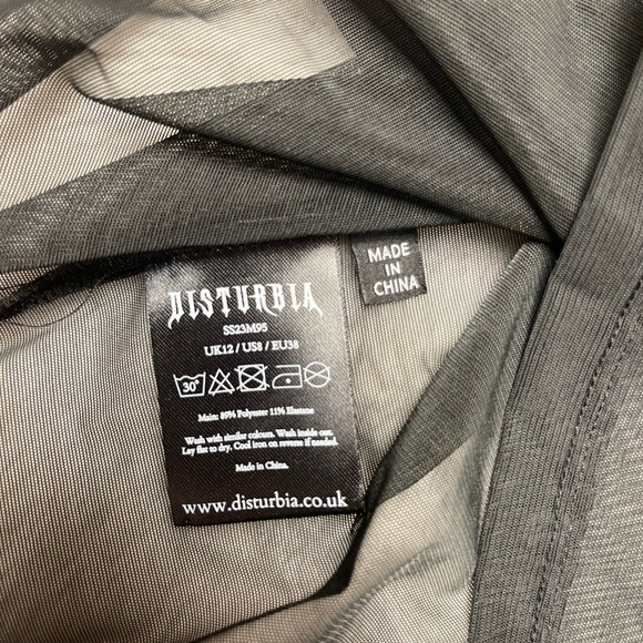 Disturbia Black Mesh - Picture 2 of 2